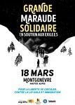 Fédération SUD Collectivités Territoriales : Grande maraude solidaire – 18 mars 2023 - Montgenèvre « Pour la liberté de circuler, contre la loi asile et immigration »
