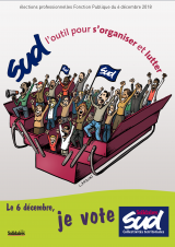 Fédération SUD Collectivités Territoriales : Affiches Elections décembre 2018
