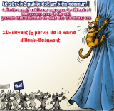 Fédération SUD Collectivités Territoriales : Hénin Beaumont : on aime notre ville... On défend notre service public !